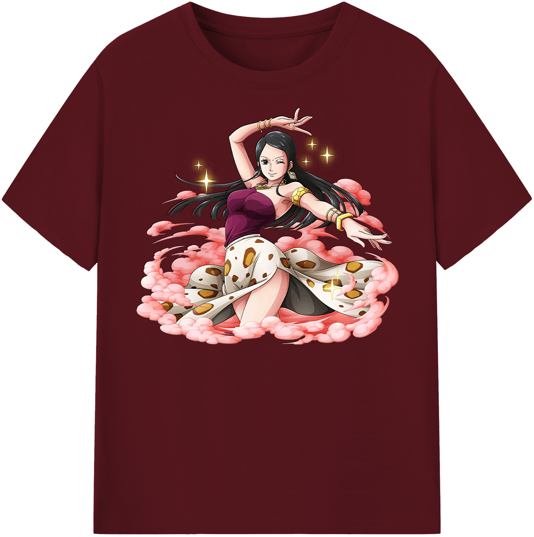 ワンピース ニコ・ロビン ONE PIECE Nico Robin 綿100％半袖Tシャツ（フロントプリント）